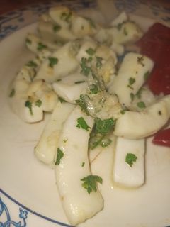 Una foto de Rabas de calamar🦑 al ajillo (air fryer)