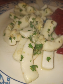 Una foto de Rabas de calamar🦑 al ajillo (air fryer)