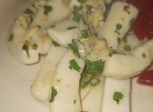 Foto principal de Rabas de calamar🦑 al ajillo (air fryer)