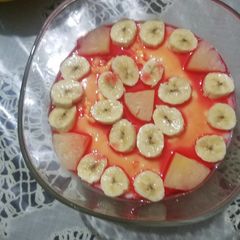 Pina banana trifle A picture of Pina banana trifle.