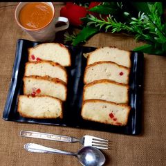 A picture of Tutti frutti slice bread (tea time cake).