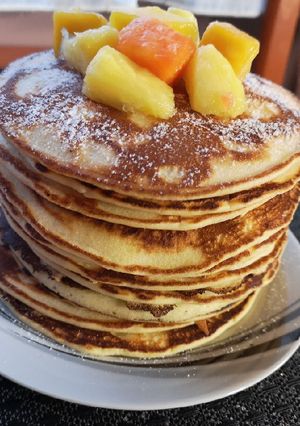 Pille könnyű amerikai palacsinta recept fotója