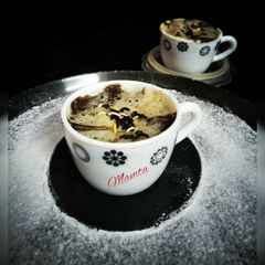 Choco-Vanilla Mini Mug Cake A picture of Choco-Vanilla Mini Mug Cake.