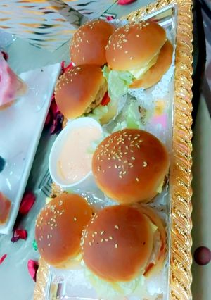 صورة لوصفة ميني برغر 😍😍