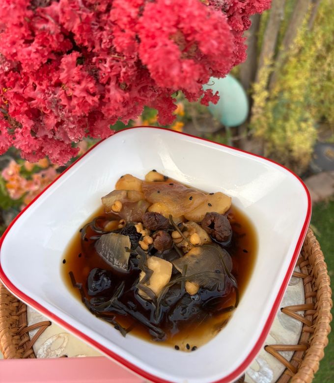 Aloe Vera And Water Chestnut Sweet Soup (Ch Nha am With Water Chestnut)  Recipe By Minh Hayes