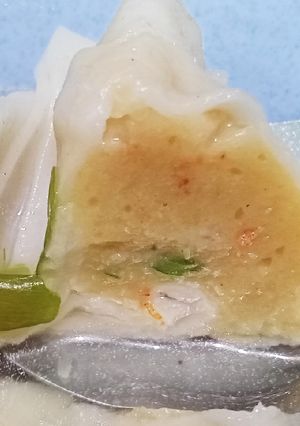 Foto resep Pangsit udang rebus