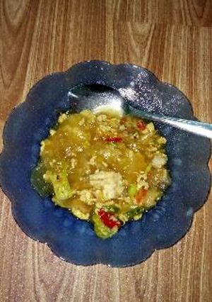 Foto resep Seblak Basah Toping Telur Ikan Rambe