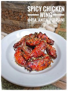 Foto resep Spicy chicken wing
