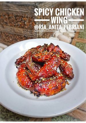 Foto resep Spicy chicken wing