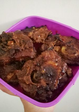 Foto resep Buntut bakar (bekal untuk suami)