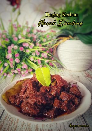 Gambar Daging Kerbau Masak Dendeng
