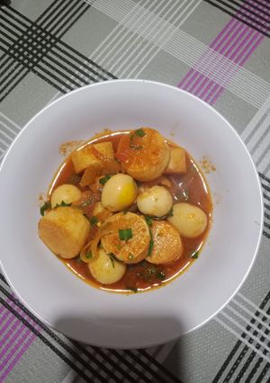 Foto resep Semur bali tofu telur puyuh