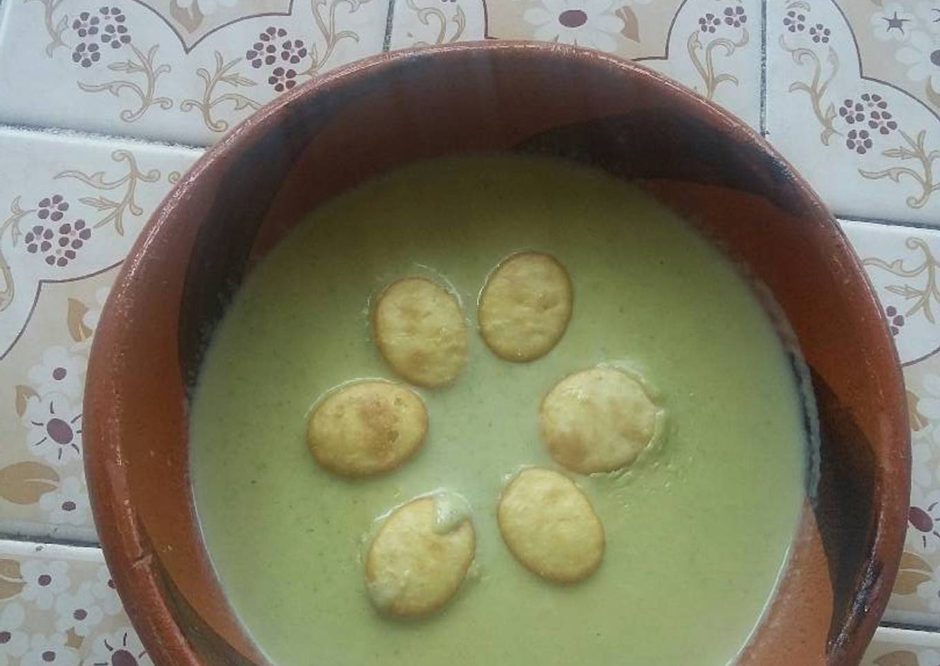 Crema de calabacitas