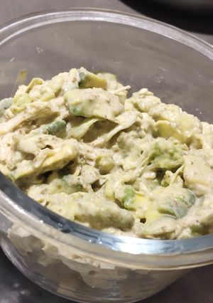 A picture of Avocado and Cabbage Salad.