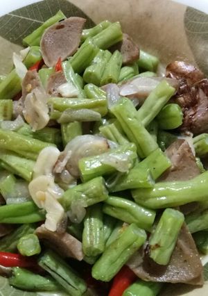 Foto resep Tumis buncis bakso sapi