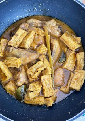 Foto resep Gulai Ayam Bumbu Instan "Racik"