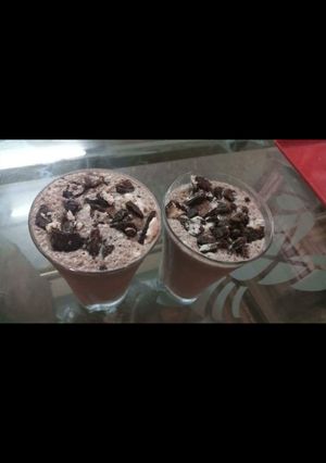 A picture of Chilled Oreo Butterscotch Coffee.