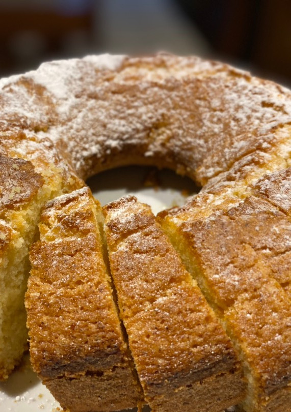 Una foto de Budín de mandarinas 🍊