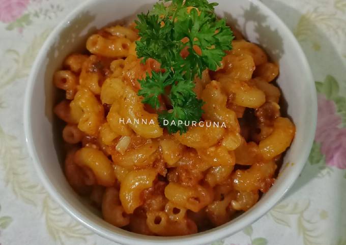 Cara Gampang Membuat Macaroni Cheesy Bolognaise Anti Gagal