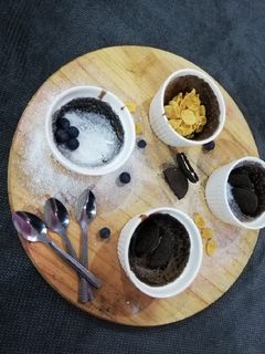صورة لوصفة حلى السوفليه بطريقتي