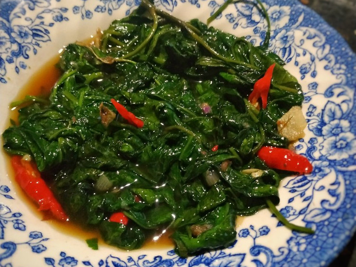 Cara Gampang Membuat Tumis kangkung yang Enak Banget