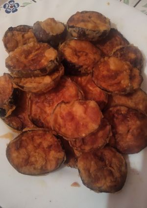 صورة لوصفة باذنجال مقلي