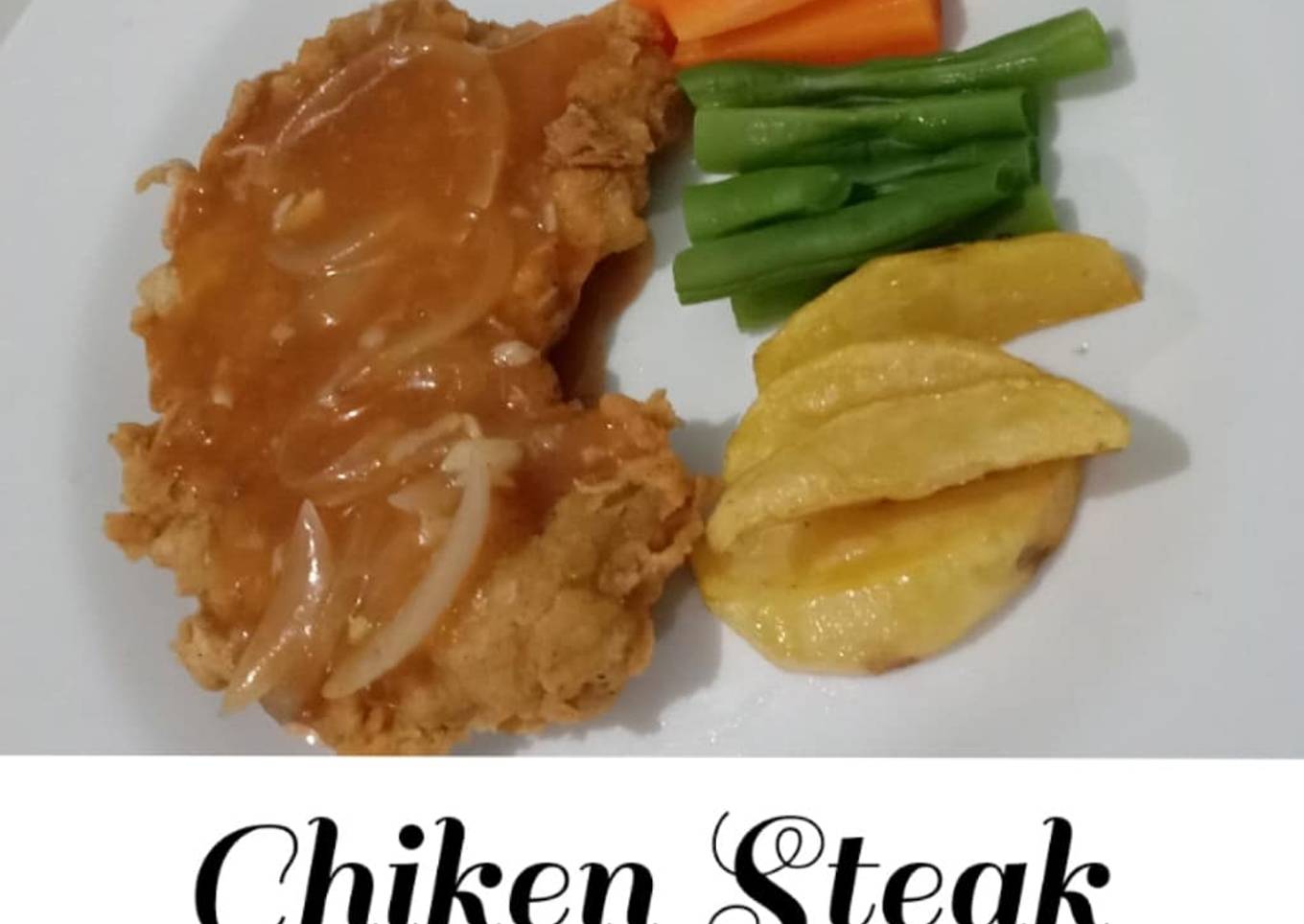 Chiken steak crispy