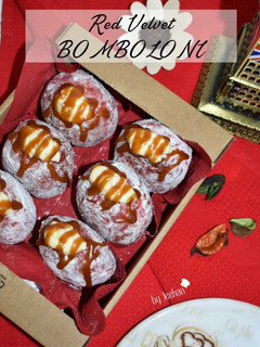 Foto resep Red Velvet BOMBOLONI#kamismanis