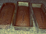 Budín de bananas y chocolate