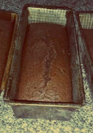 Una foto de Budín de bananas y chocolate
