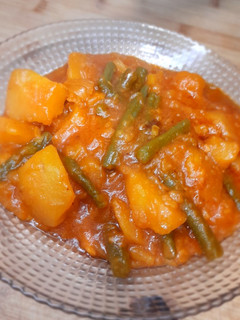 Una foto de Guiso de patatas con verduras