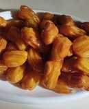 بامیه بدون تخم مرغ 2 (با کره)