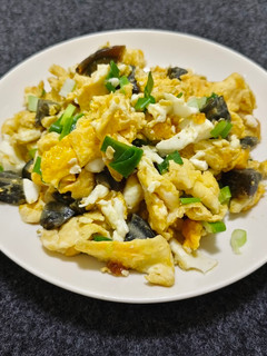 炒三色混蛋(簡單料理) 的食譜成品照片
