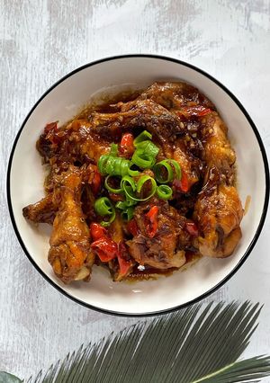 Foto resep Tumis Ayam Kecap Inggris Pedas