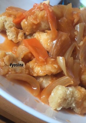 Foto resep Ayam goreng pedas manis