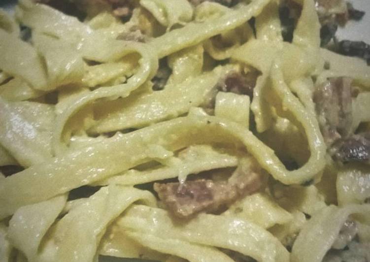Fettuccine à Carbonara