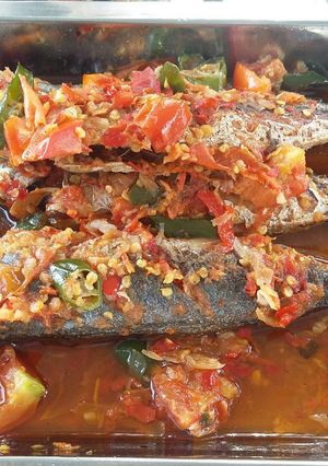 Foto resep ikan kembung goreng bumbu sambal