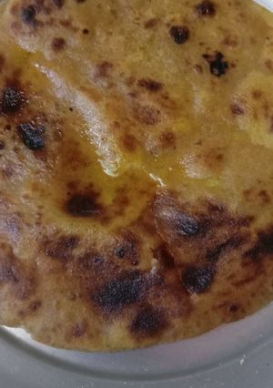 A picture of Leftover Dal chapati.