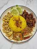Nasi Kuning Simple (Rice Cooker)