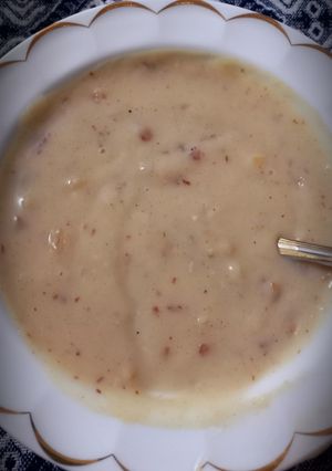 عکسی از دستور 🌴 فرنی مغز و خرما 🌴