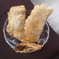 My simple, crunchy, yummy home made meat pie🥟 A picture of My simple, crunchy, yummy home made meat pie🥟.