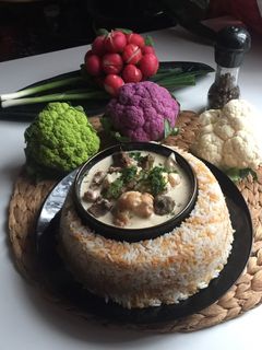 صورة لوصفة قرنبيط باللبن (زهرة)