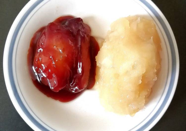 🍎 Caramélisée et compote maison