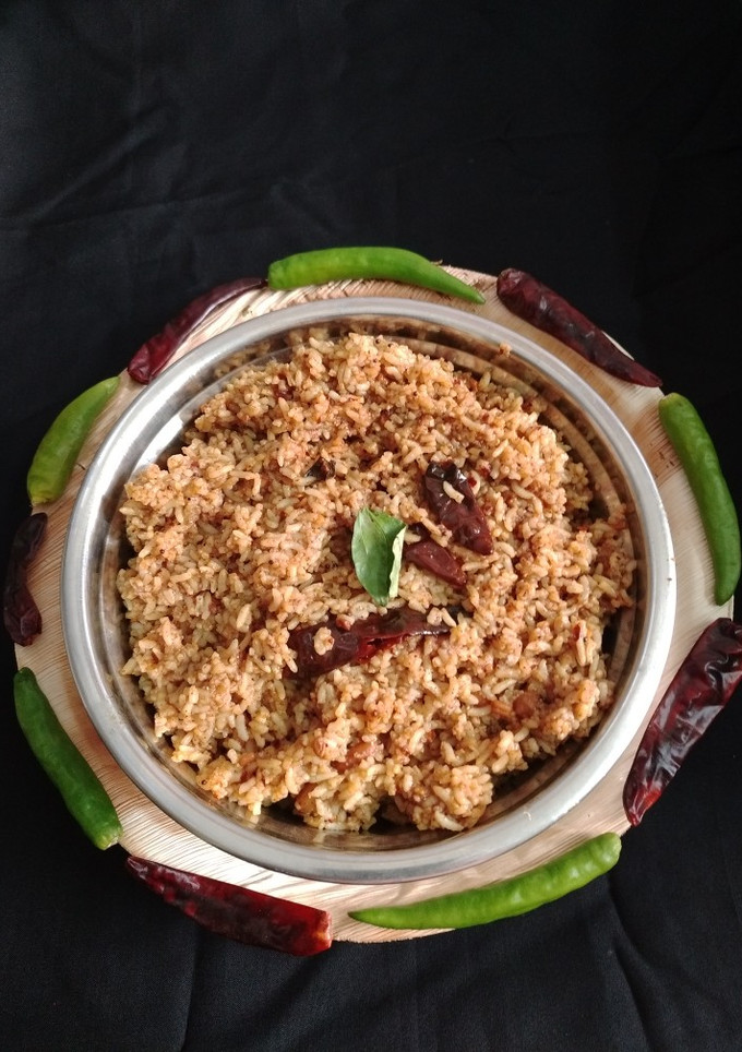 விரத ஸ்பெஷல், *பக்கா கோவில் புளியோதரை *(viratha kovil puliyotharai recipe in tamil) செய்முறை முக்கிய புகைப்படம்