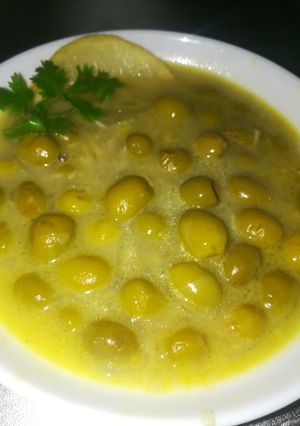 صورة لوصفة مرقة زيتون