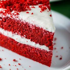 Soft Red velvet cake A picture of Soft Red velvet cake.