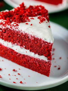 A picture of Soft Red velvet cake.