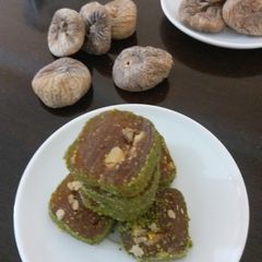 A picture of Fig burfi.