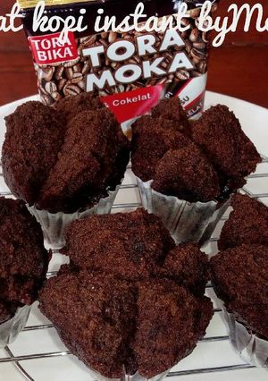 Foto resep Bolu kukus coklat kopi instant,no telur no mixer
