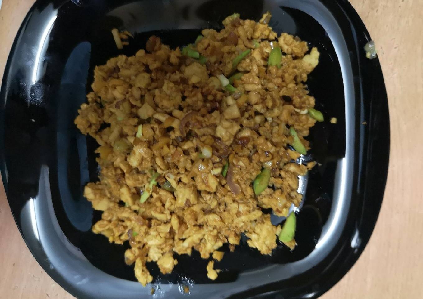 Tumis Tahu Telur Petai
